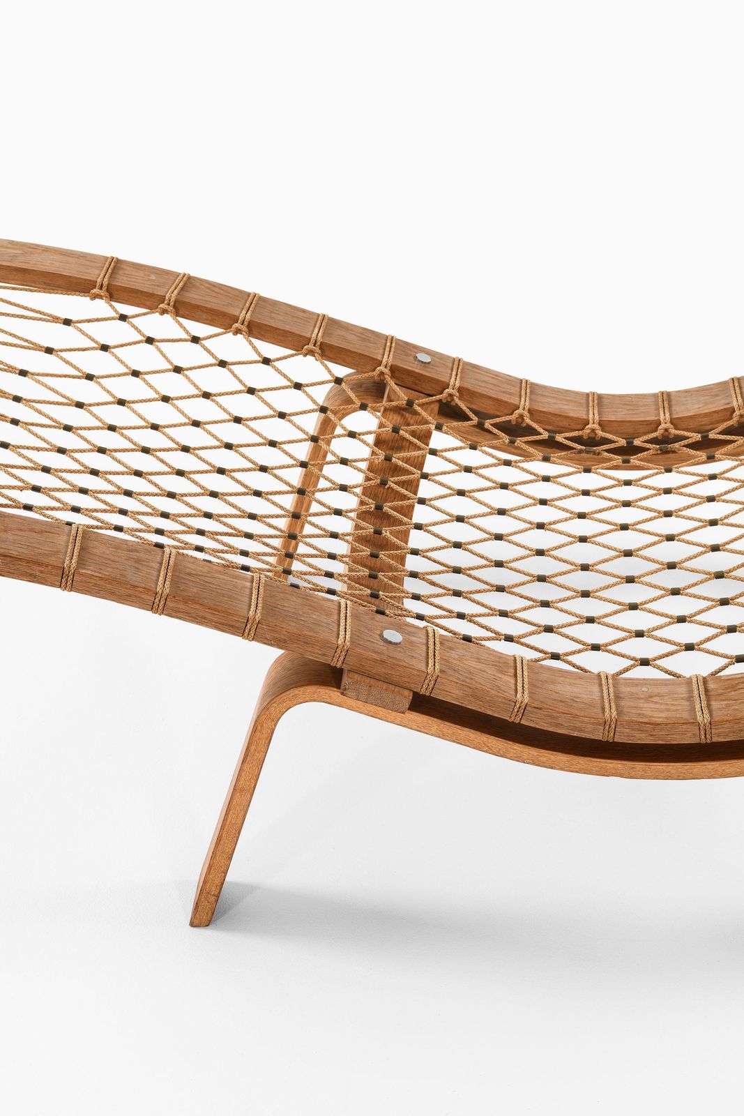 photo furniture Lounge Chair In Oak And Sheepskin By Hans Wegner, Circa 1960s