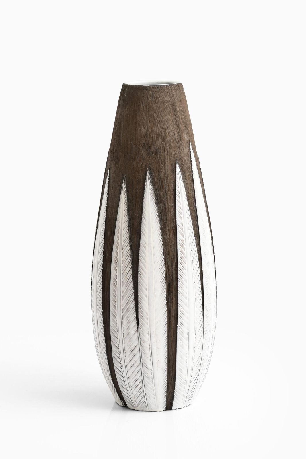 Anna Lisa Thomson Floor Vase Model Paprika Produced By Upsala Ekeby In Sweden photo vinterior