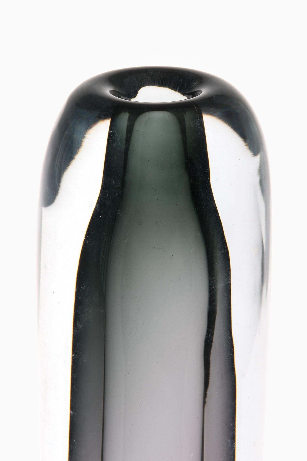 Glass Vase In Black By Gunnar Nylund, 1950's photo furniture