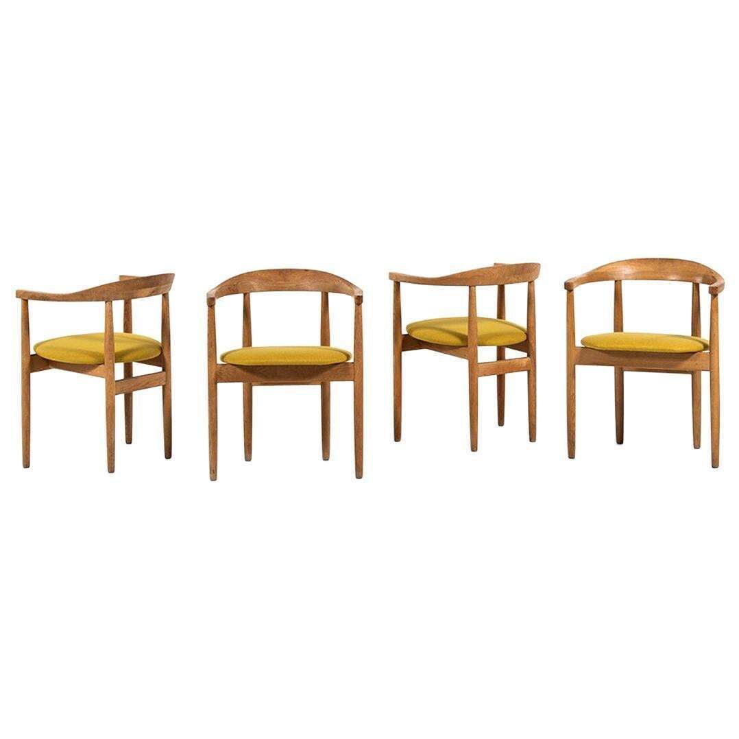 Bondo Gravesen Armchairs In Oak By Bondo Gravesen In Denmark