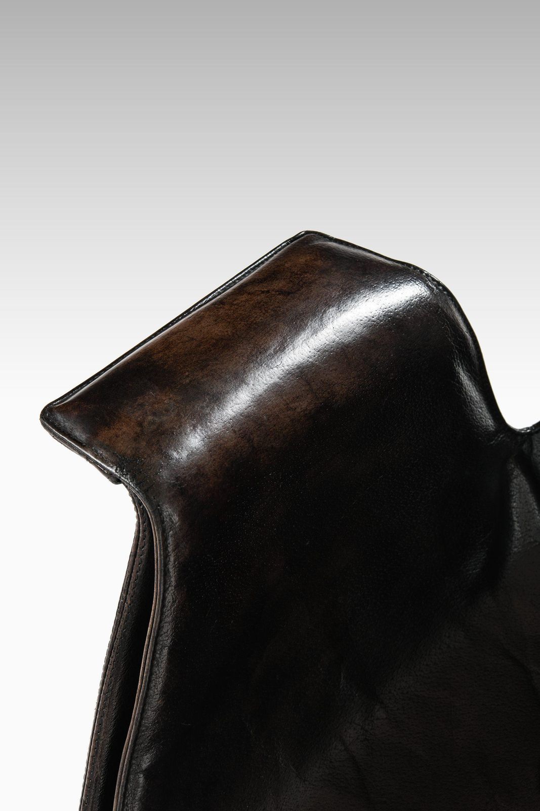Armchairs In Leather And Steel Frame By Preben Fabricius & Jørgen Kastholm, 1969 photo vintage