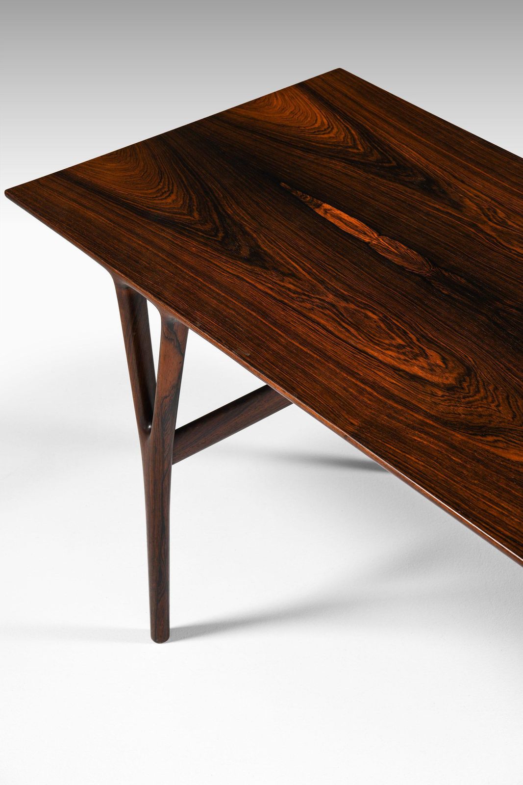 Coffee Table Or Side Table In Rosewood By Helge Vestergaard Jensen photo vintage