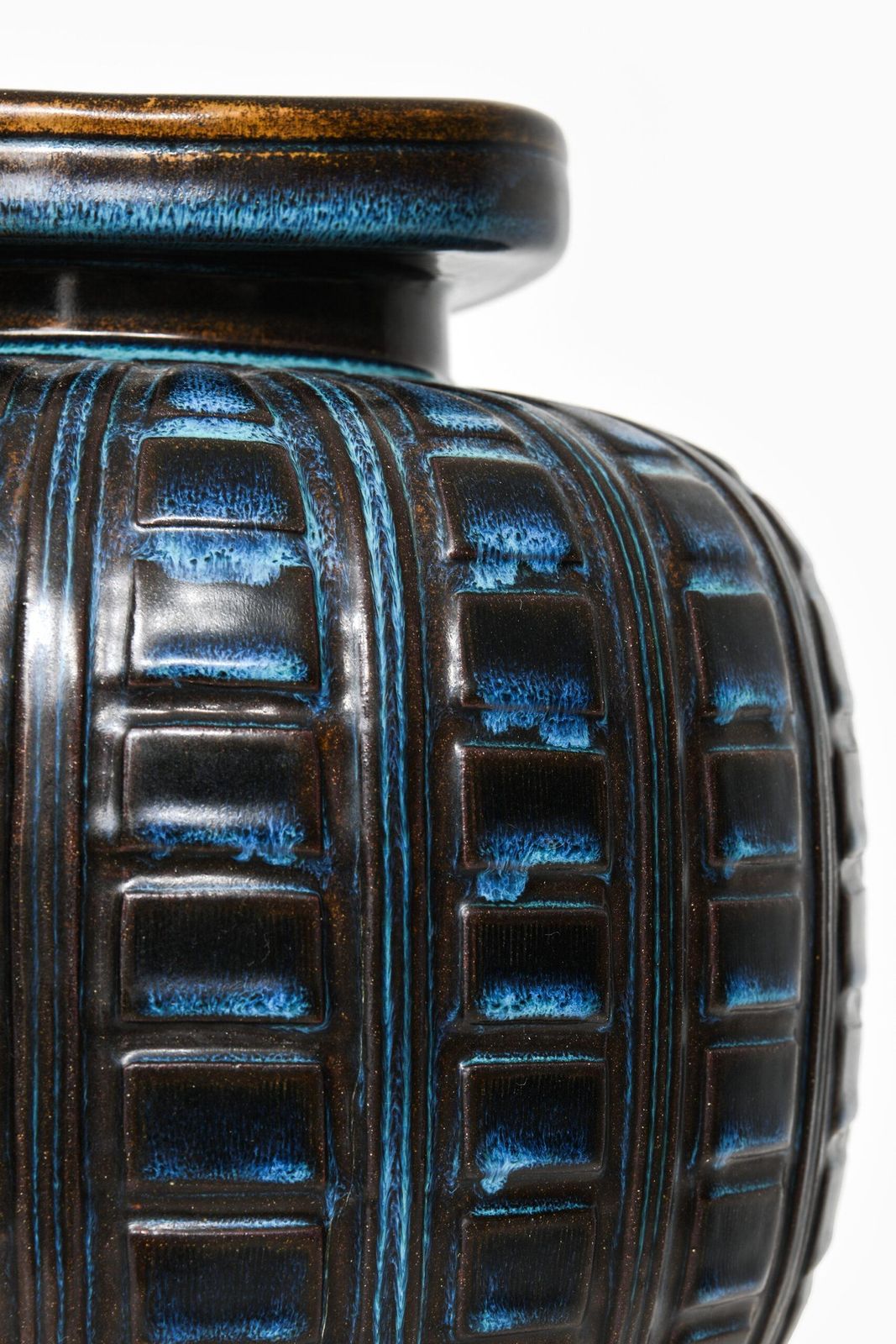 Wilhelm Kåge Vase Model Farsta Produced By Gustavsberg In Sweden photo Home Decor