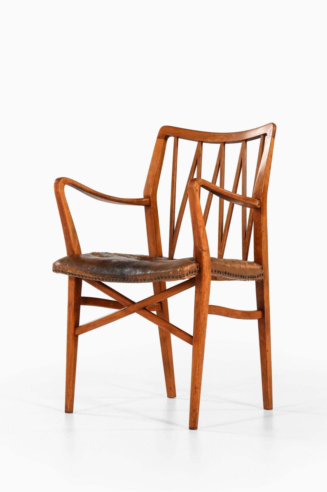 Armchair In The Manner Of Axel Larsson Produced In Sweden photo for sale
