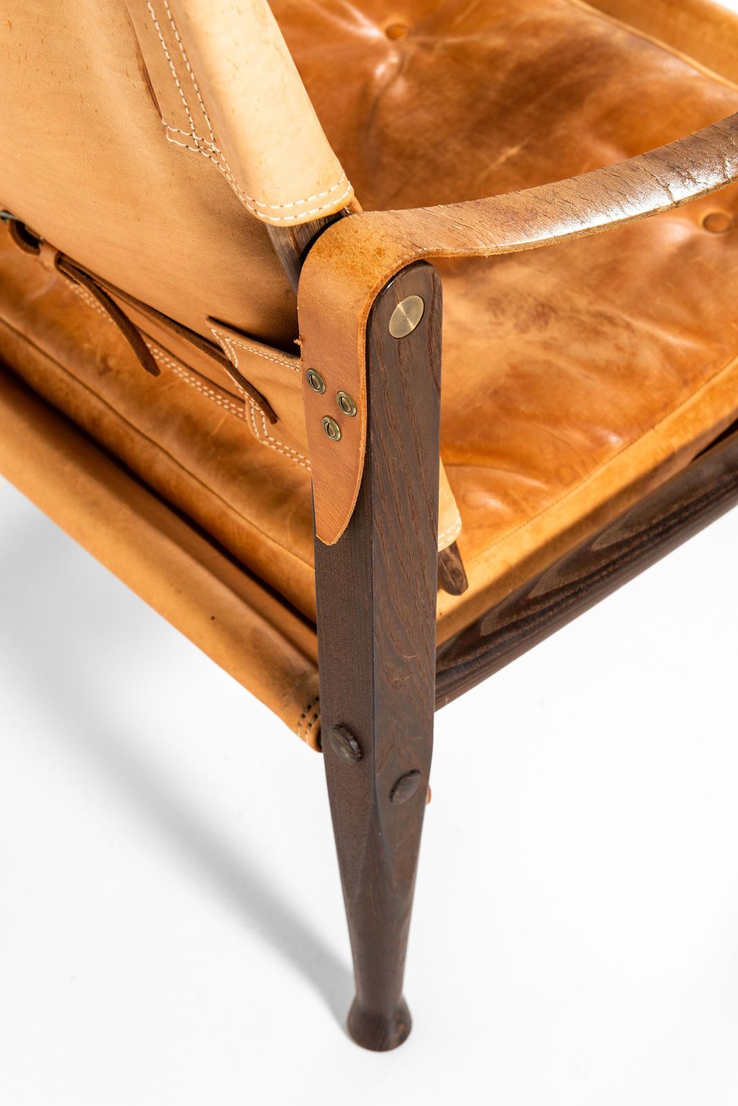 Kaare Klint Safari Chair Produced By Rud Rasmussen In Denmark photo Furniture