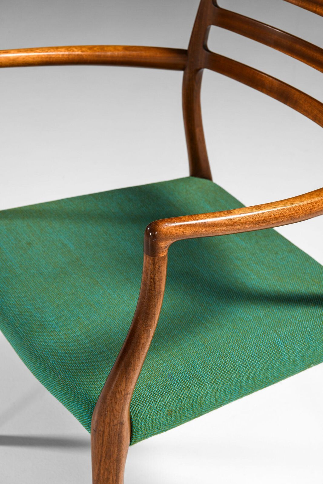 photo for sale Niels Otto Møller Armchairs Model 62 Produced By J.L Møllers Møbelfabrik