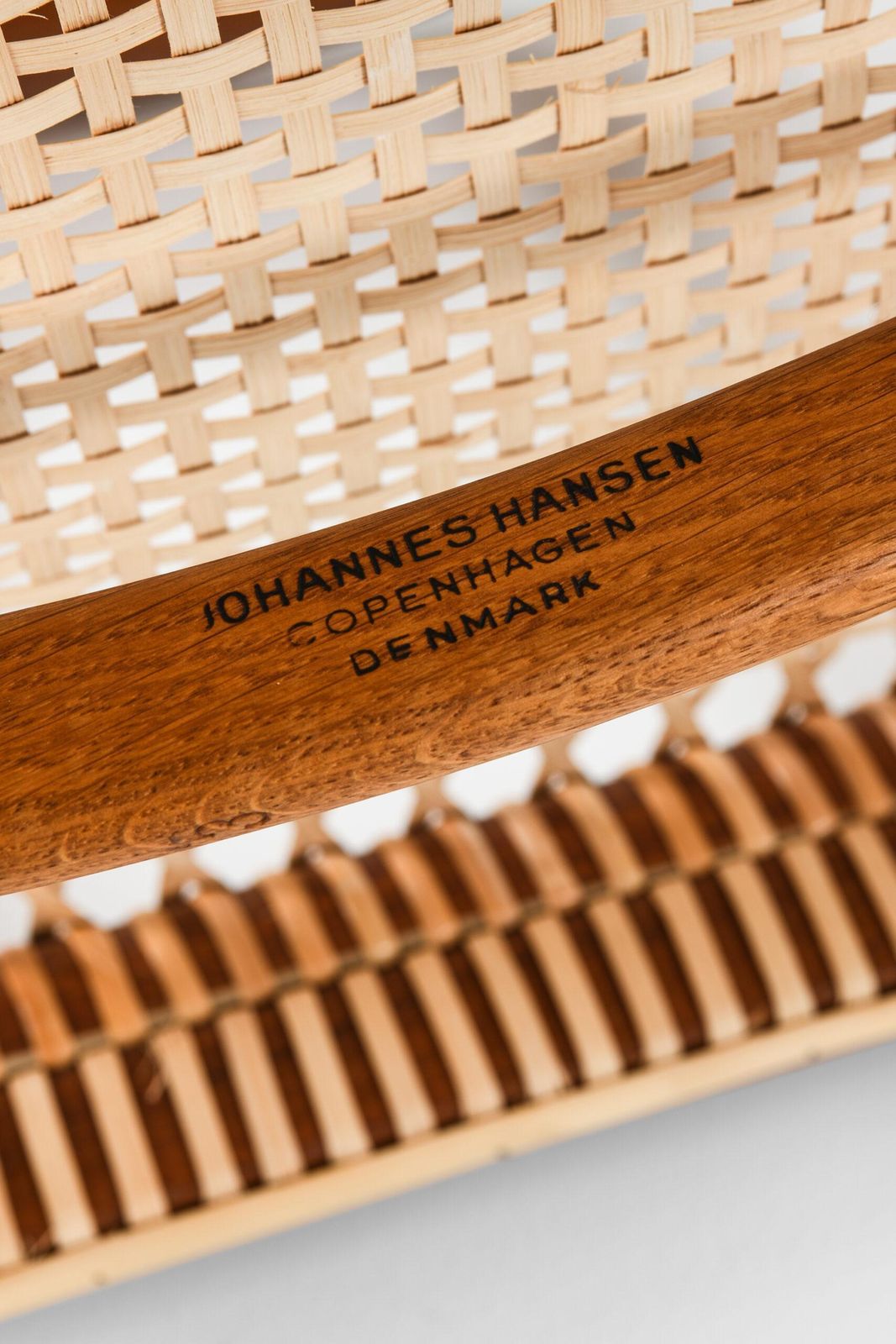 6370.0 Hans Wegner Armchair Model Jh 501 / The Chair By Johannes Hansen In Denmark photo