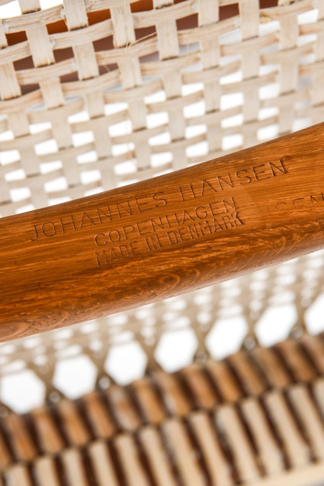 photo for sale Hans Wegner Armchair Model Jh 501 / The Chair By Johannes Hansen In Denmark