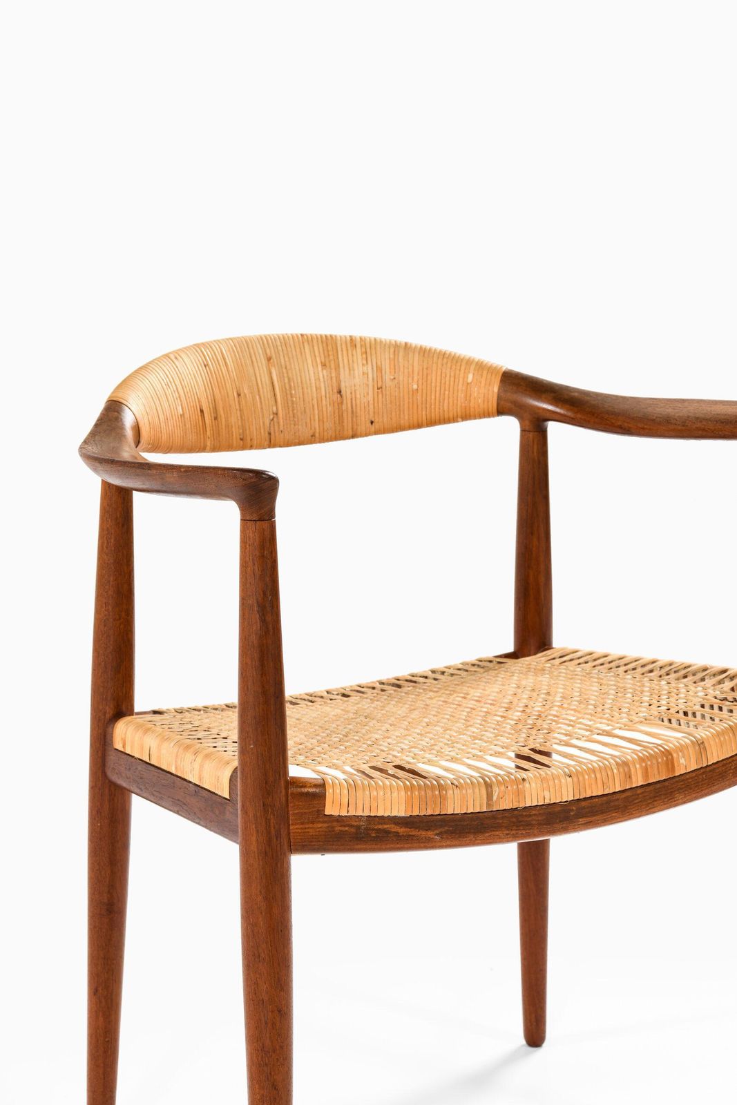 photo vinterior Hans Wegner Armchair Model Jh 501 / The Chair By Johannes Hansen In Denmark