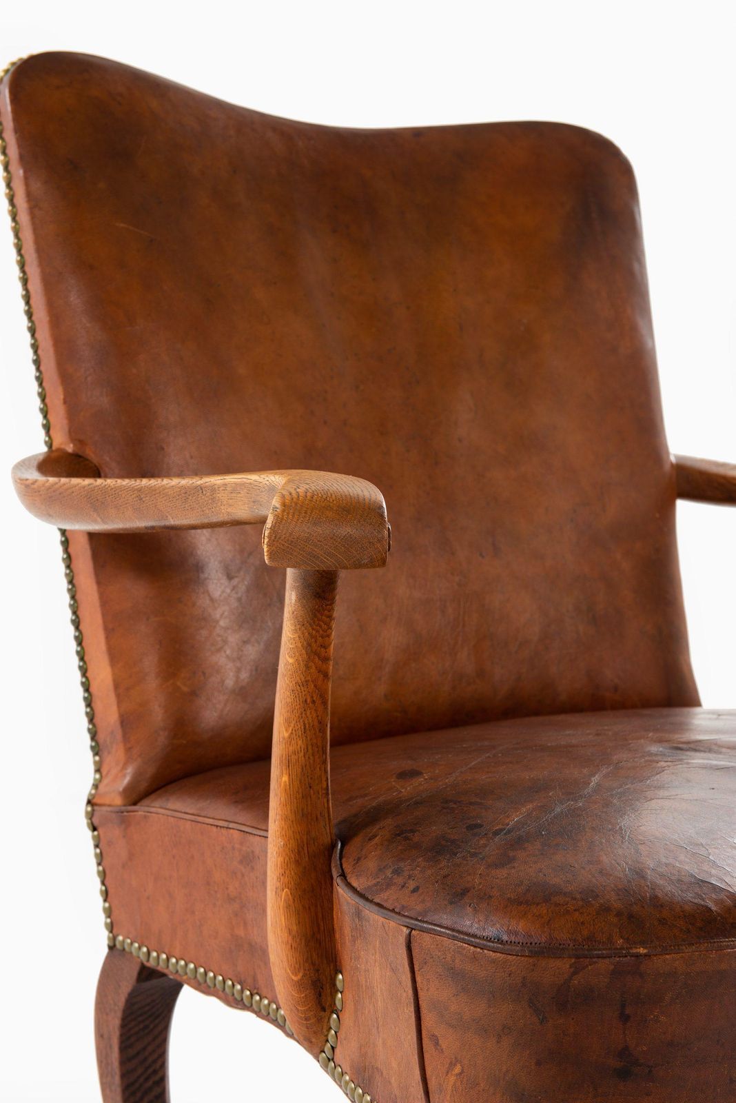 Frits Henningsen Armchair Produced By Cabinetmaker Frits Henningsen In Denmark photo for sale