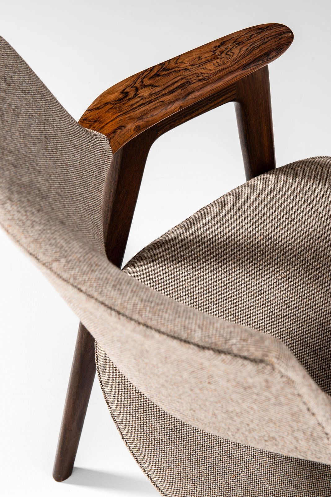 photo furniture Erik Kirkegaard Armchairs / Dining Chairs By Høng Stolefabrik In Denmark
