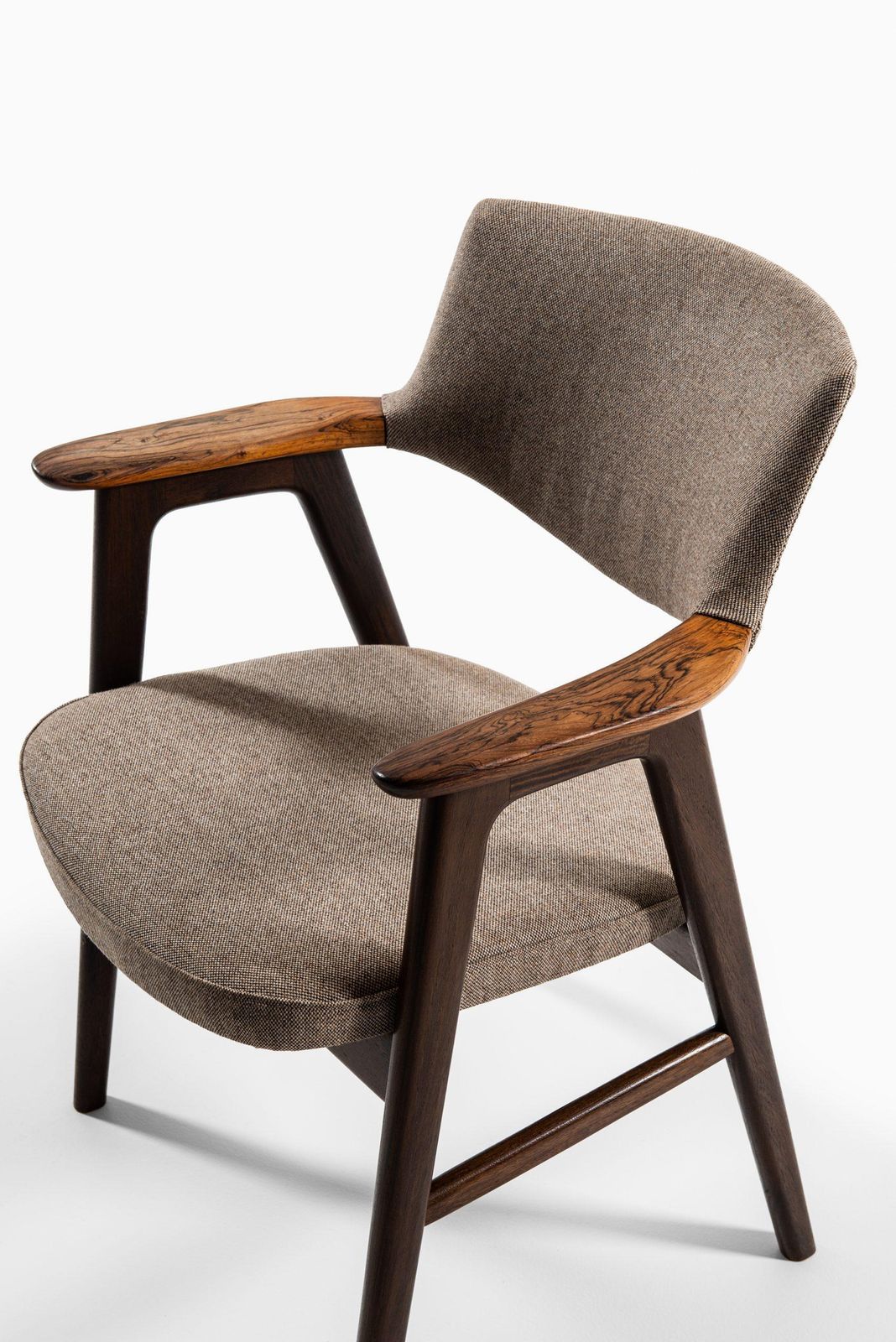photo for sale Erik Kirkegaard Armchairs / Dining Chairs By Høng Stolefabrik In Denmark