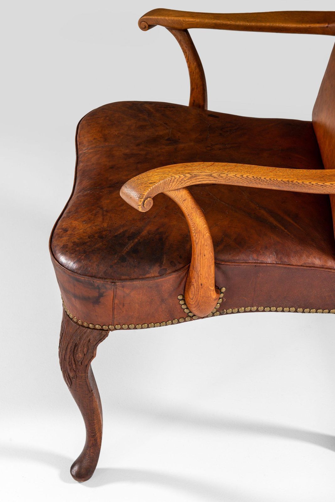 photo for sale Frits Henningsen Armchair Produced By Cabinetmaker Frits Henningsen In Denmark