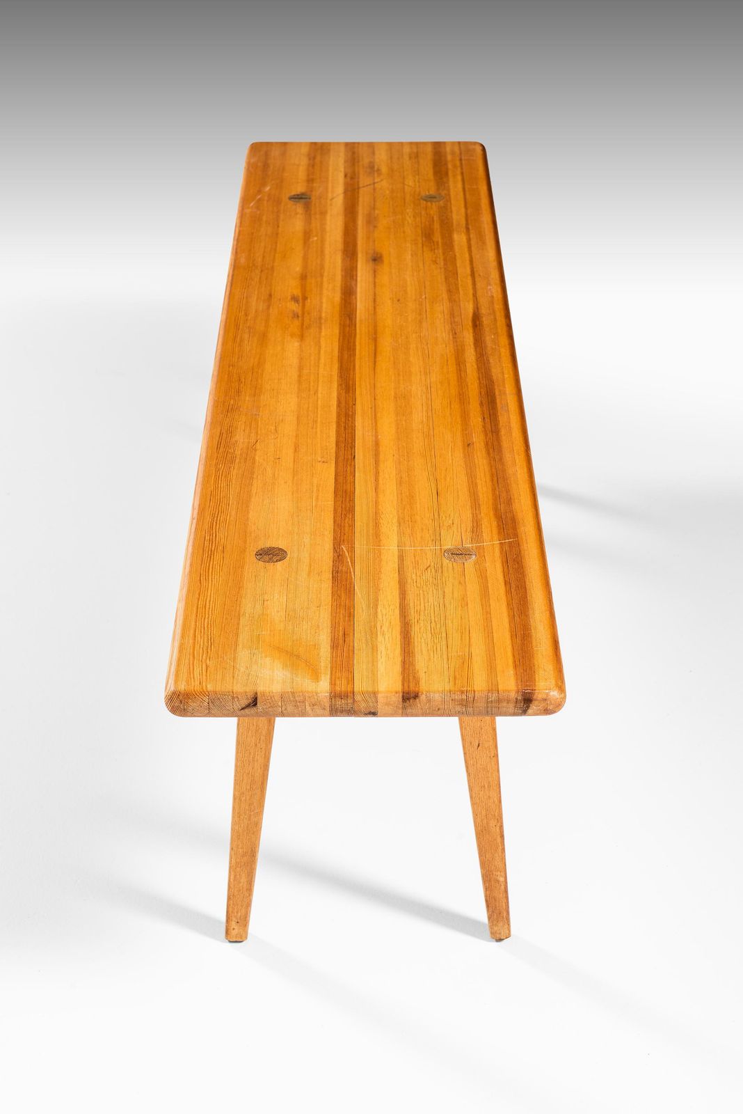 Carl Malmsten Bench Model Visingsö Produced By Svensk Fur In Sweden photo for sale
