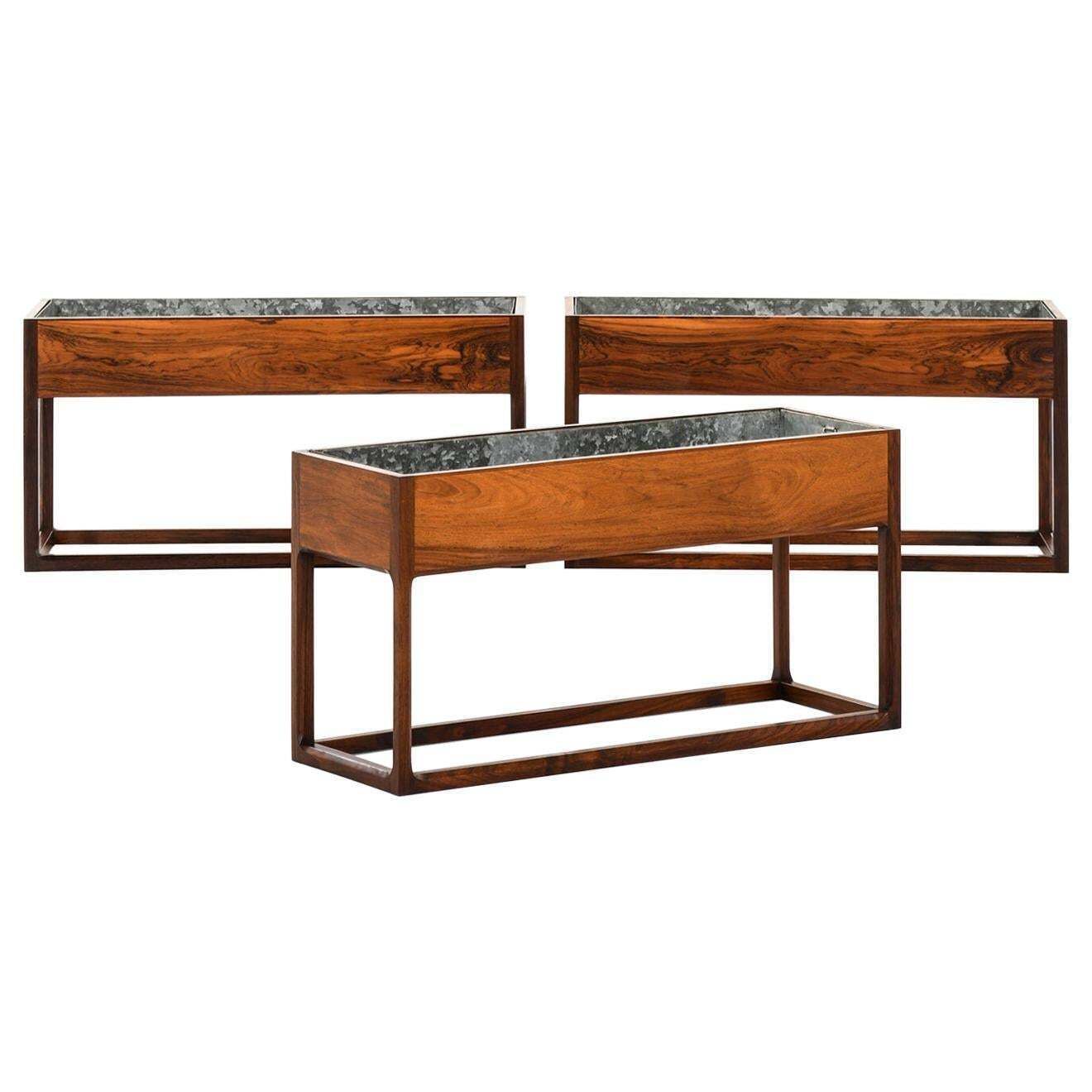 Kai Kristiansen Flower Tables Produced By Aksel Kjersgaard In Denmark