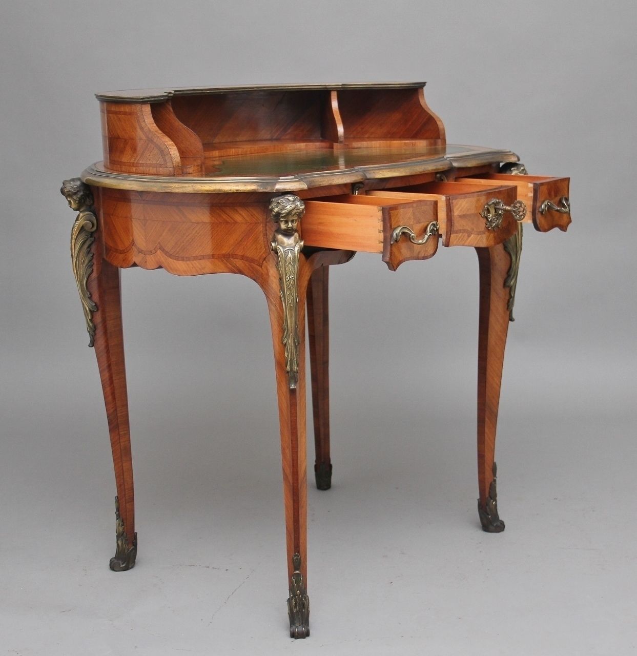 19th Century Kingwood And Ormolu Writing Table photo furniture