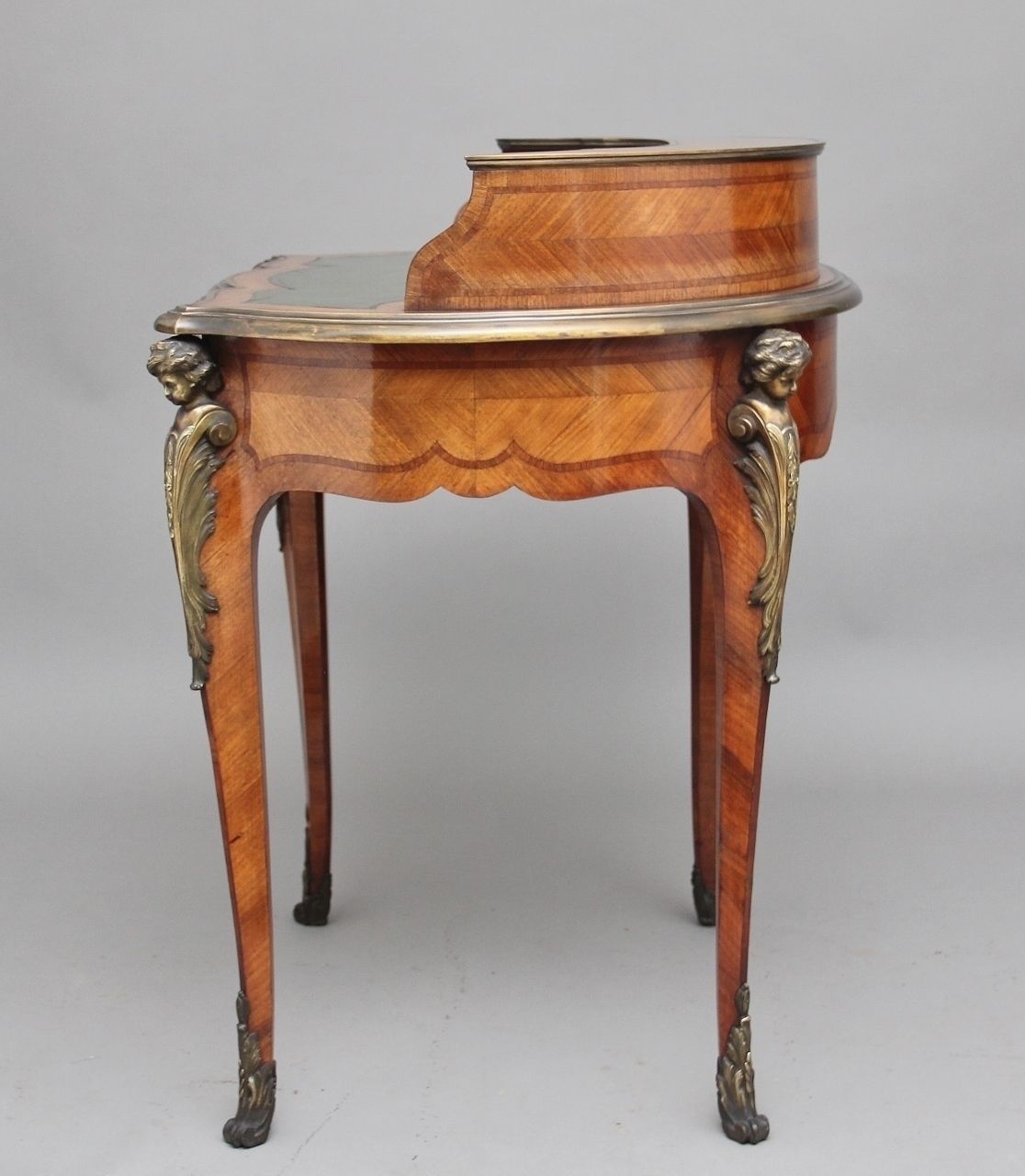 19th Century Kingwood And Ormolu Writing Table photo vintage