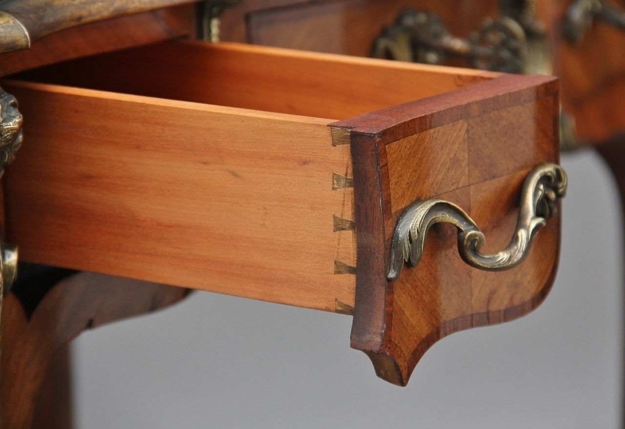 photo for sale 19th Century Kingwood And Ormolu Writing Table