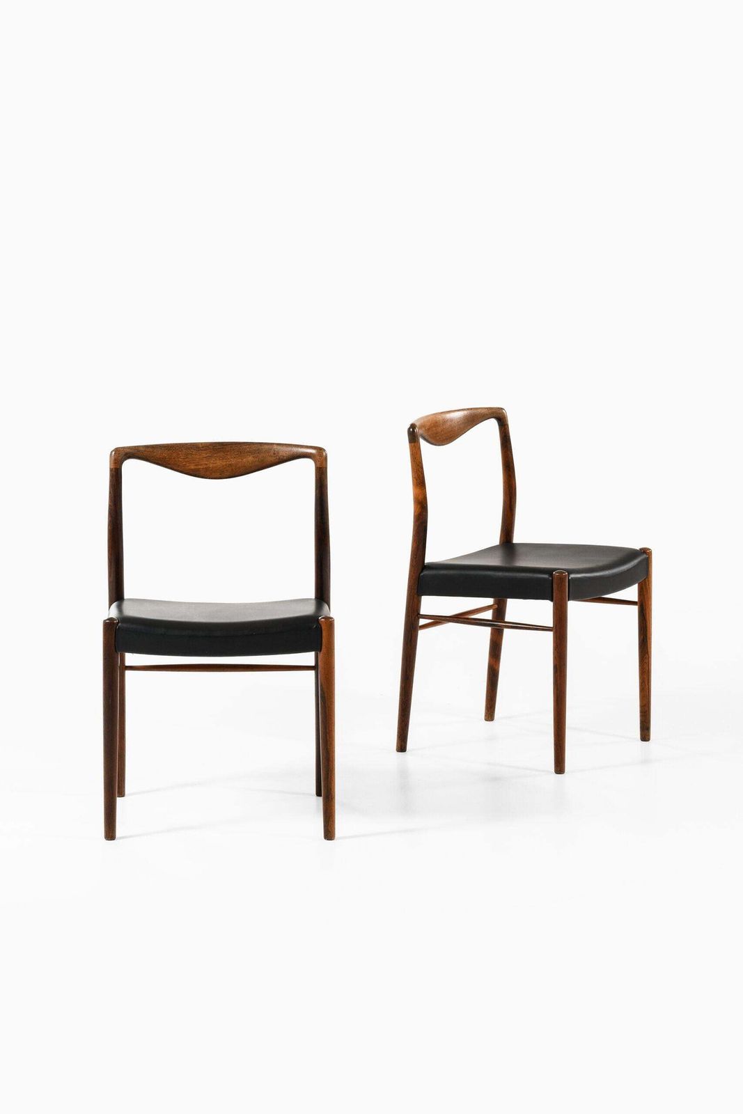 Kai Lyngfeldt Larsen Dining Chairs Produced By Søren Willadsen Møbelfabrik photo for sale