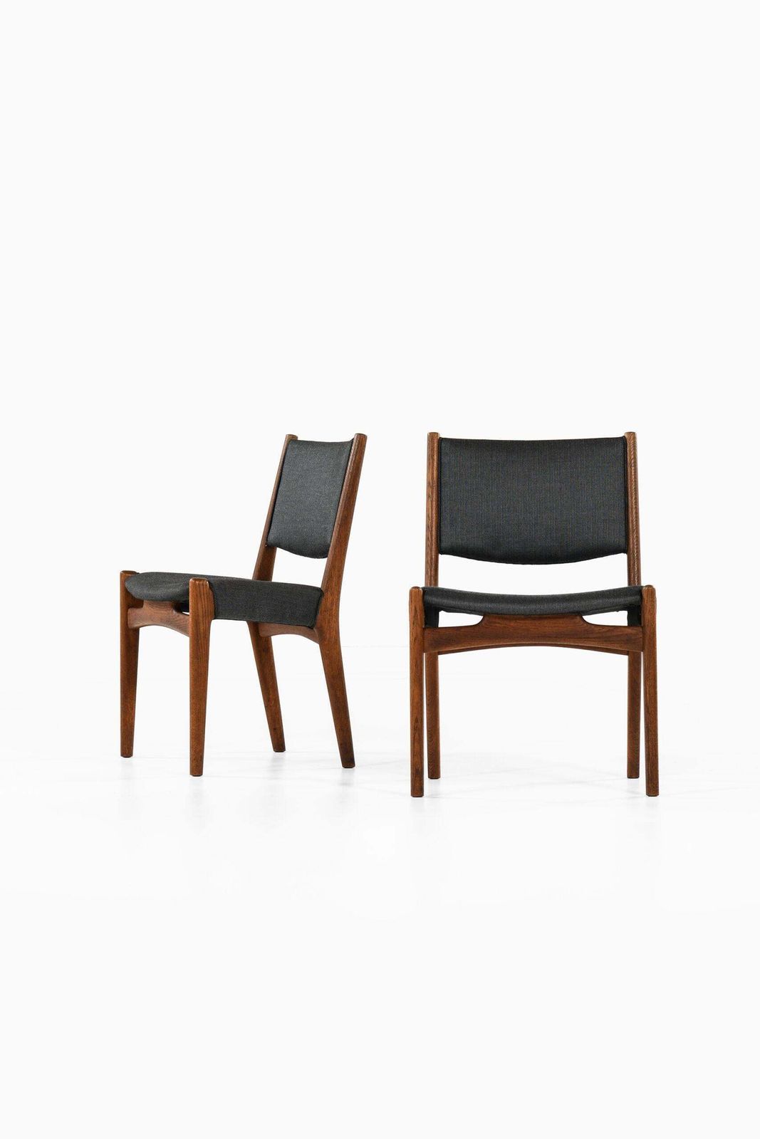 Furniture Hans Wegner Dining Chairs By Cabinetmaker Johannes Hansen In Denmark photo