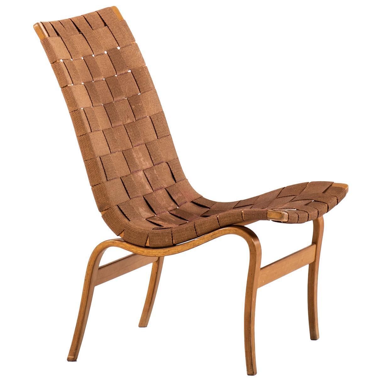 Bruno Mathsson Early Eva Easy Chair By Karl Mathsson In Värnamo, Sweden