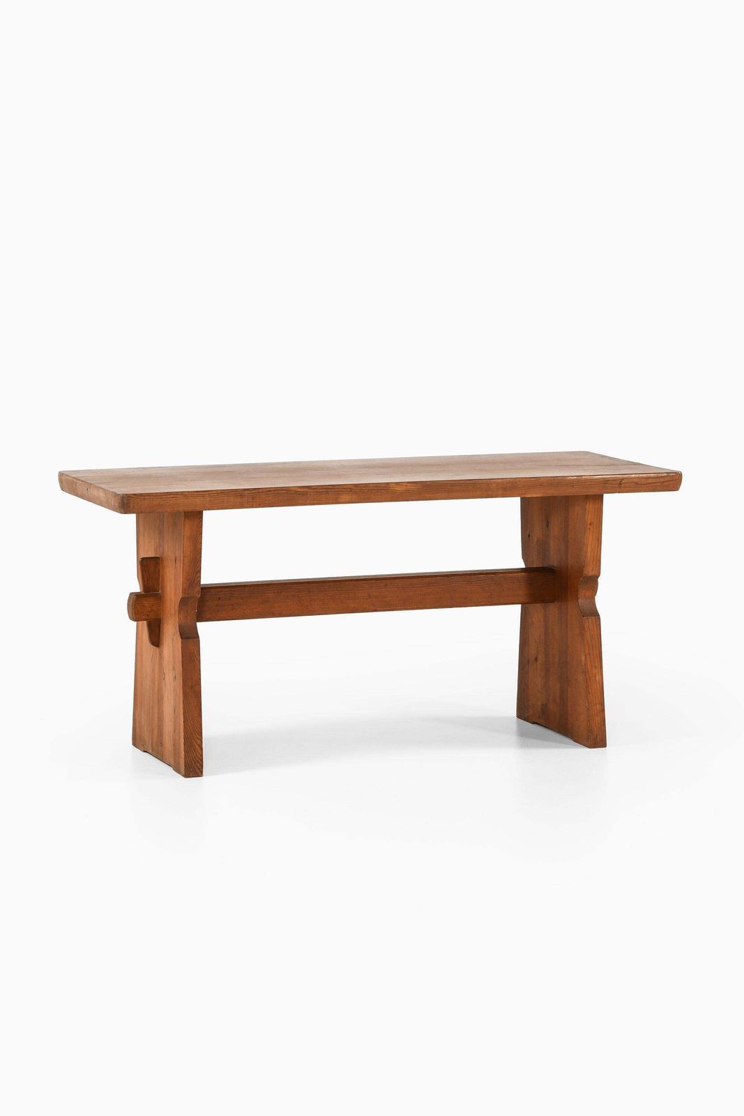 Dining Table Värmdö In Pine By Axel Einar Hjorth, 1930's, Nordiska Kompaniet photo for sale
