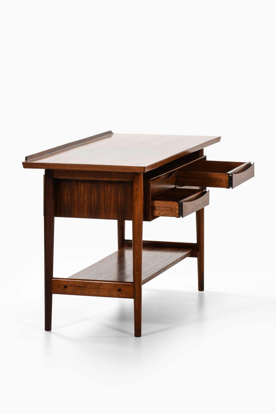 Freestanding Console Table In Rosewood And Formica By Arne Vodder, 1960's photo for sale