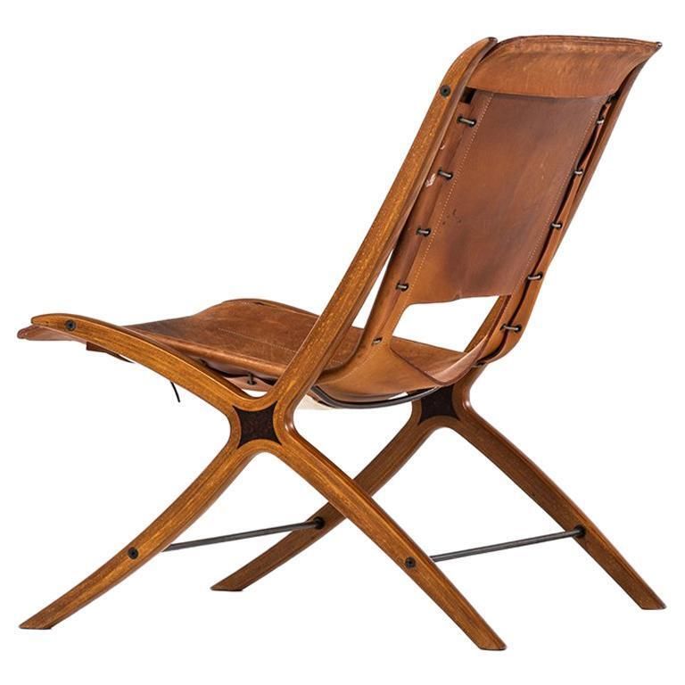 Peter Hvidt & Orla Mølgaard Nielsen X Easy Chair By Fritz Hansen In Denmark