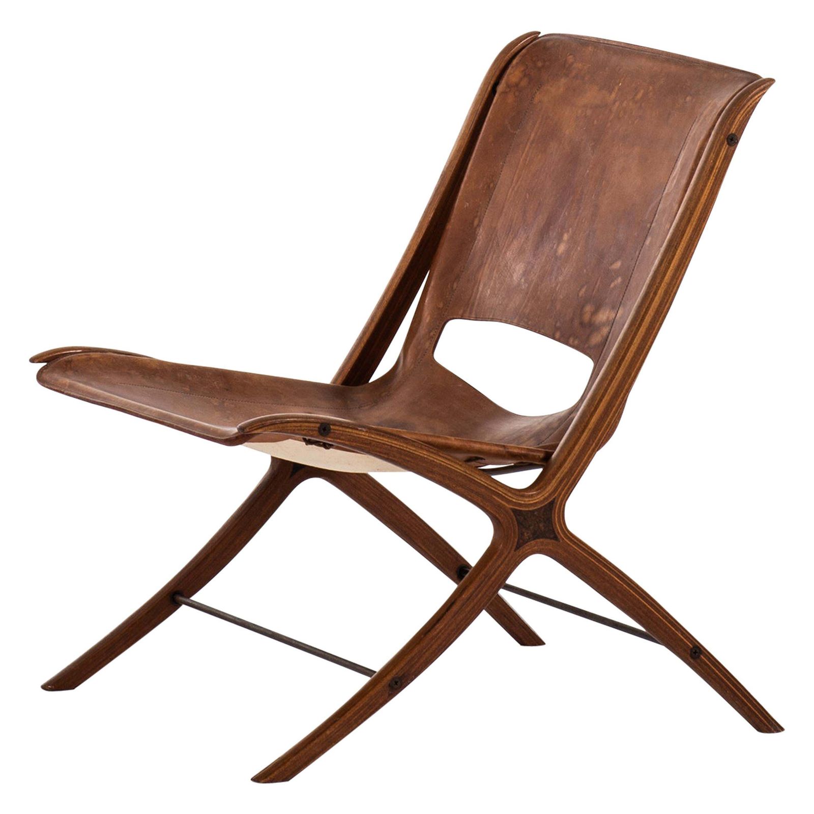 Peter Hvidt & Orla Mølgaard Nielsen Easy Chair Model Fh 6135 / X Chair