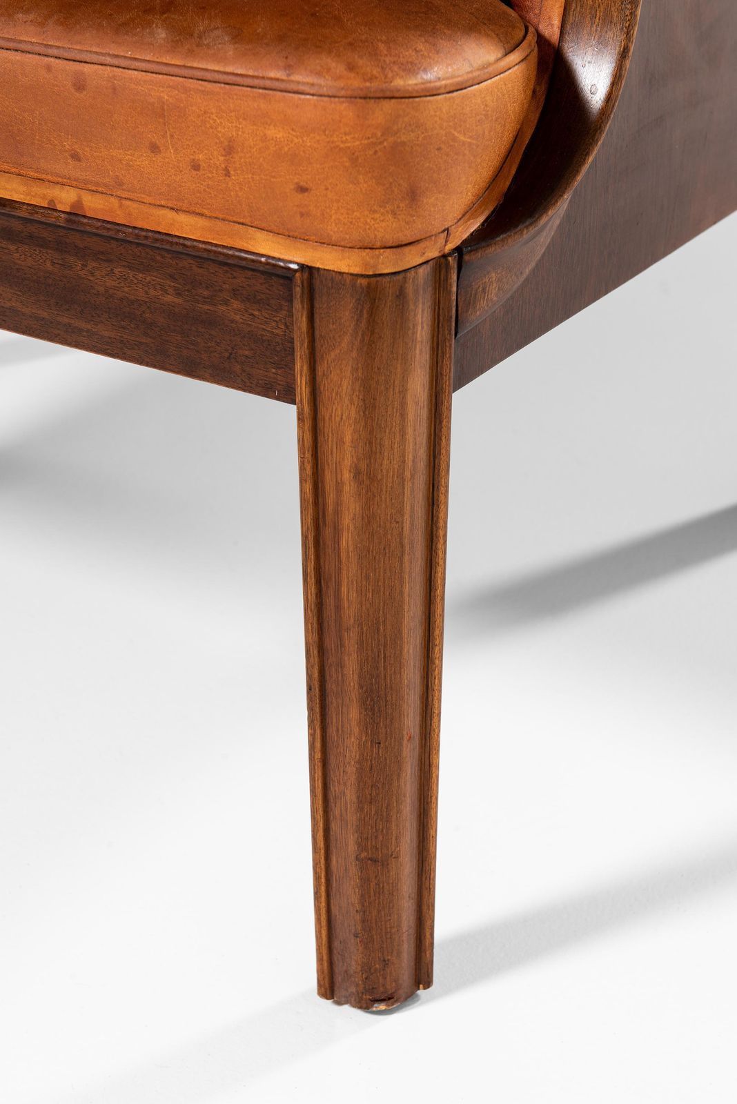 Frits Henningsen Easy Chair Produced By Cabinetmaker Frits Henningsen In Denmark photo buy