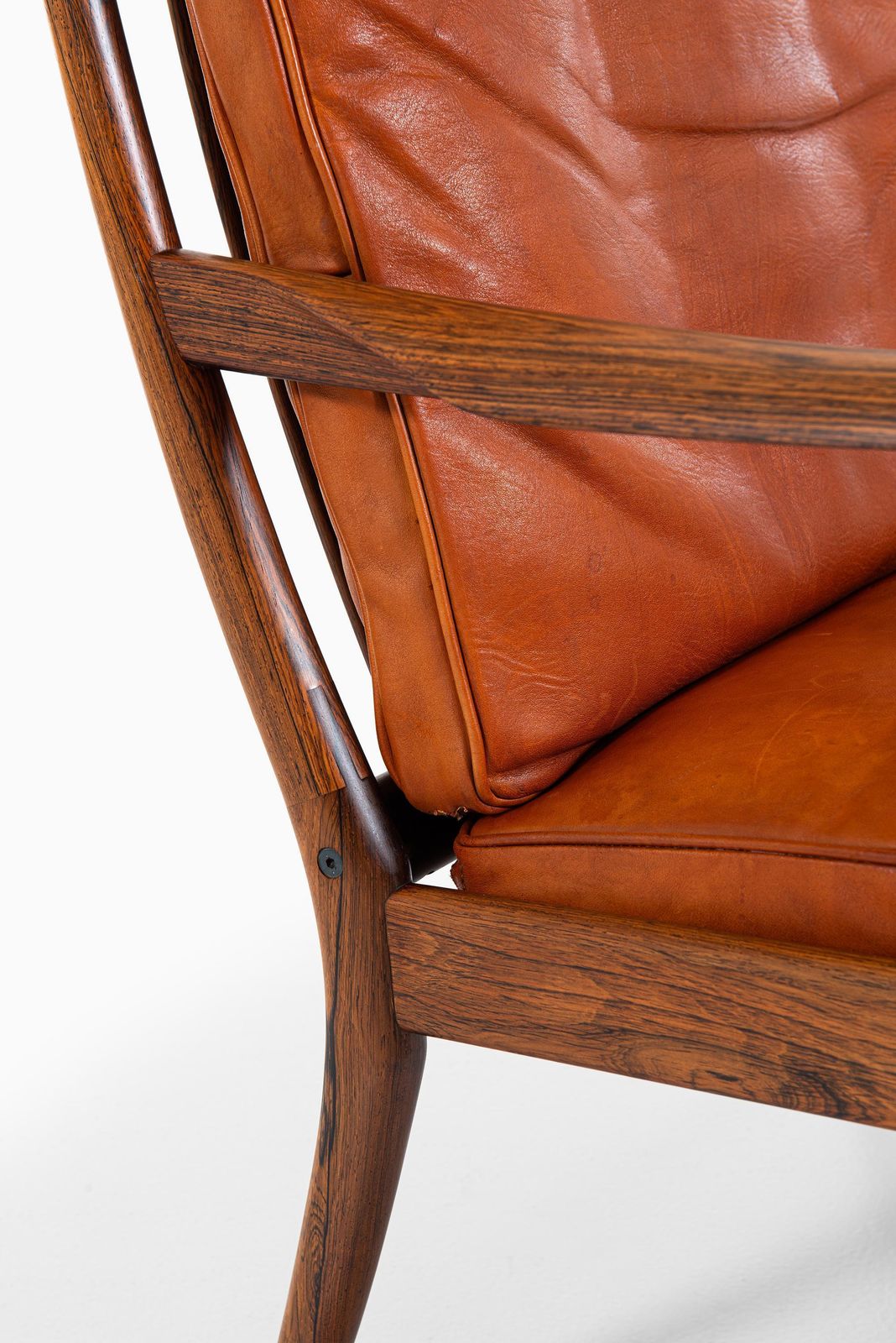 Ib Kofod Larsen Easy Chairs Model Samsö Produced By Ope In Sweden photo vintage