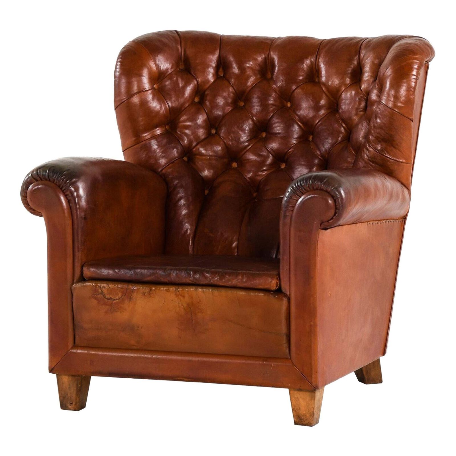 Easy Chair Attributed To Kay Fisker Produced In Denmark