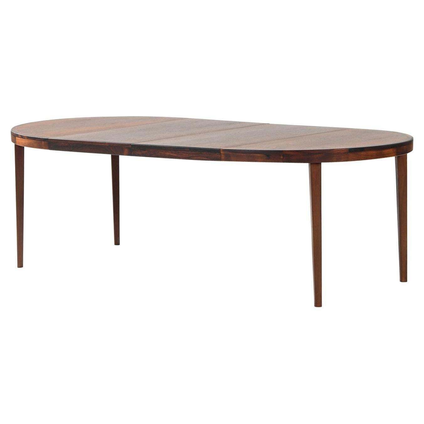 Dining Table In The Manner Of Kai Kristiansen Produced In Denmark