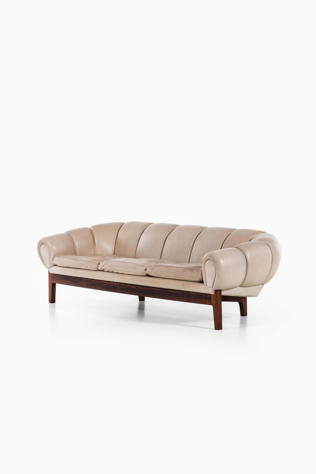 Illum Wikkelsø Sofa Model Croissant Produced By Holger Christiansen In Denmark photo 29727.0