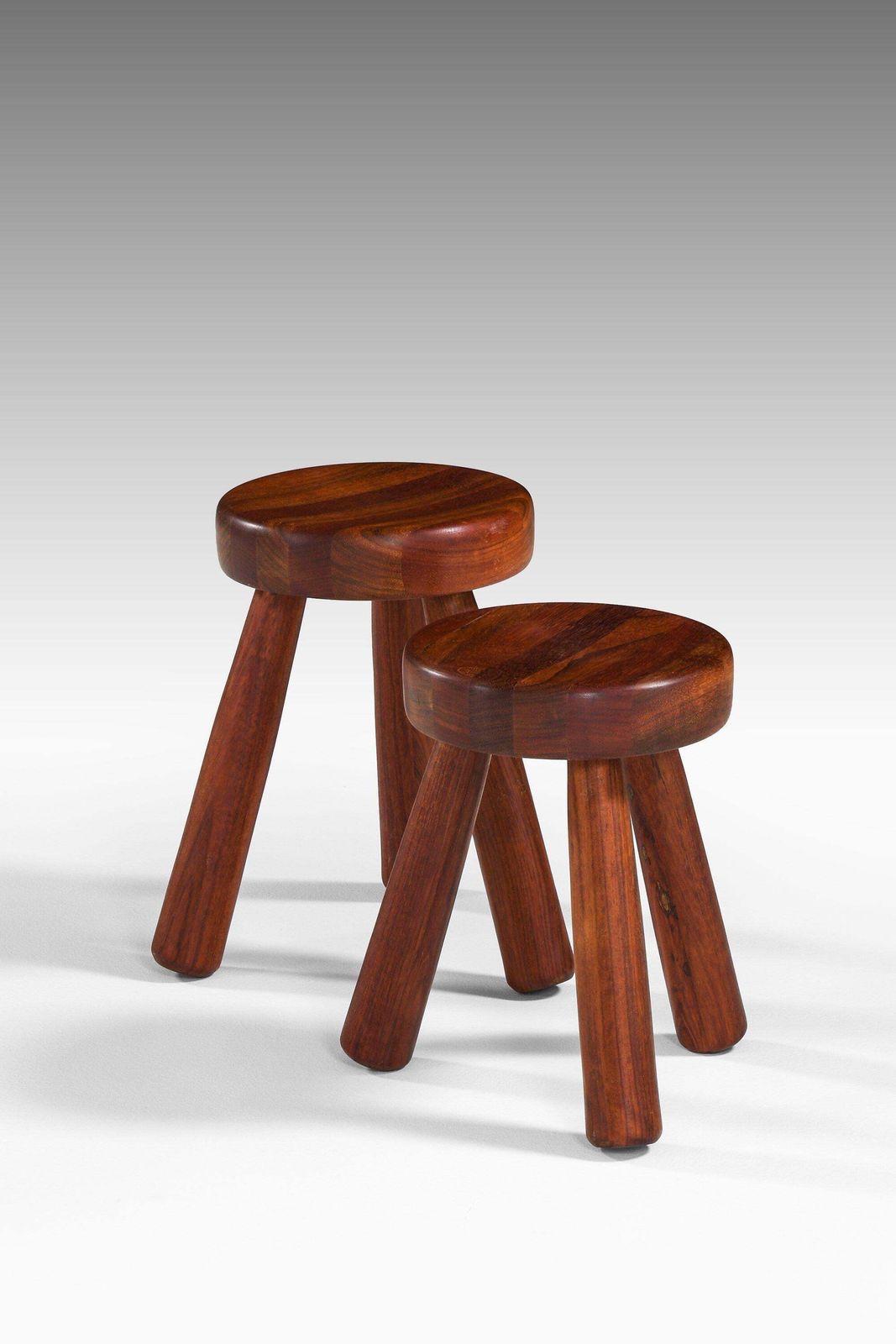 Small Stool In Jatoba Wood By Ingvar Hildingsson, 1980's photo 4247.0