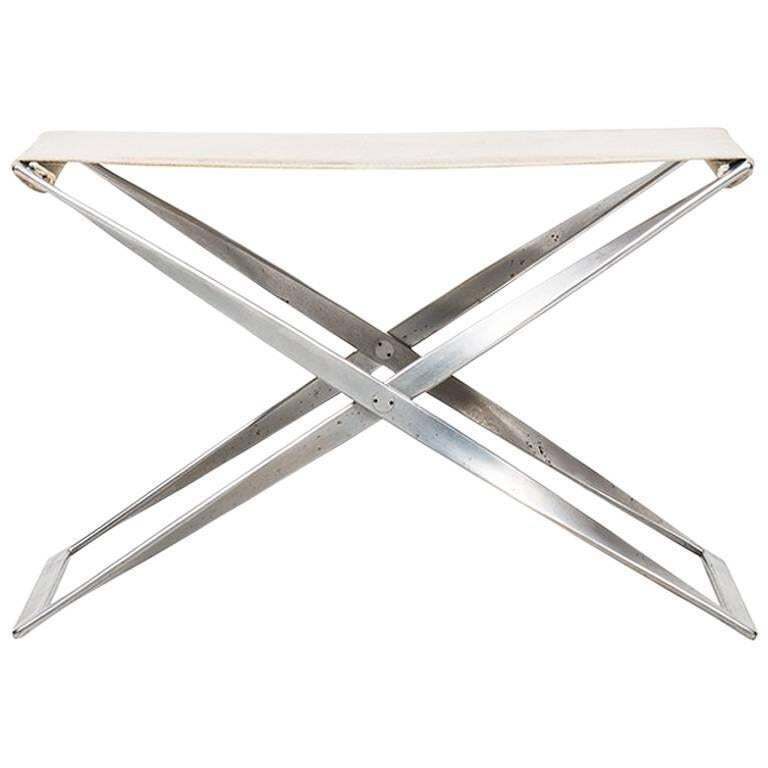 Poul Kjærholm Pk 91 Stool By E. Kold Christensen In Denmark