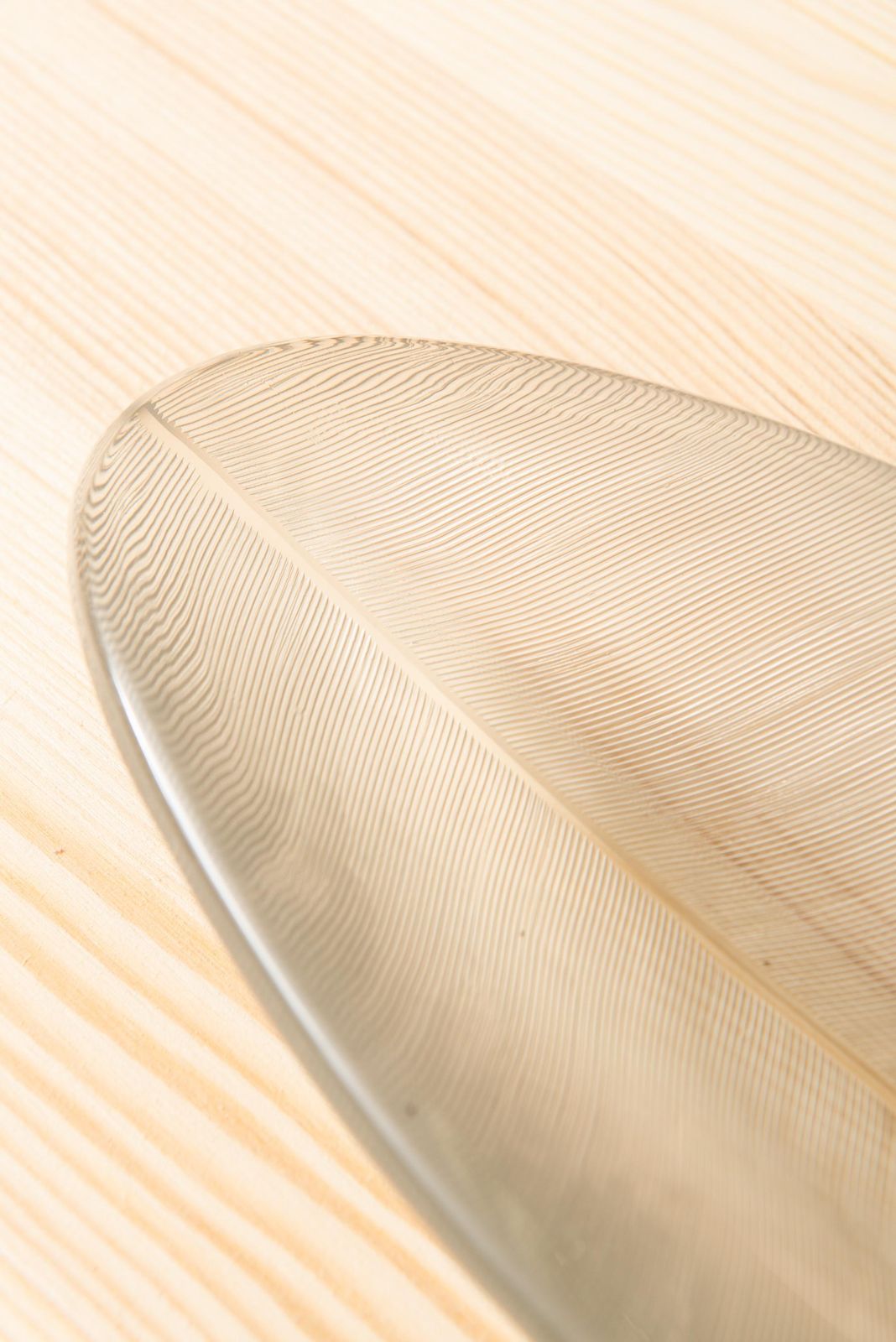 Tapio Wirkkala Glass Tray Model 3369 3869 By Iittala In Finland photo vinterior