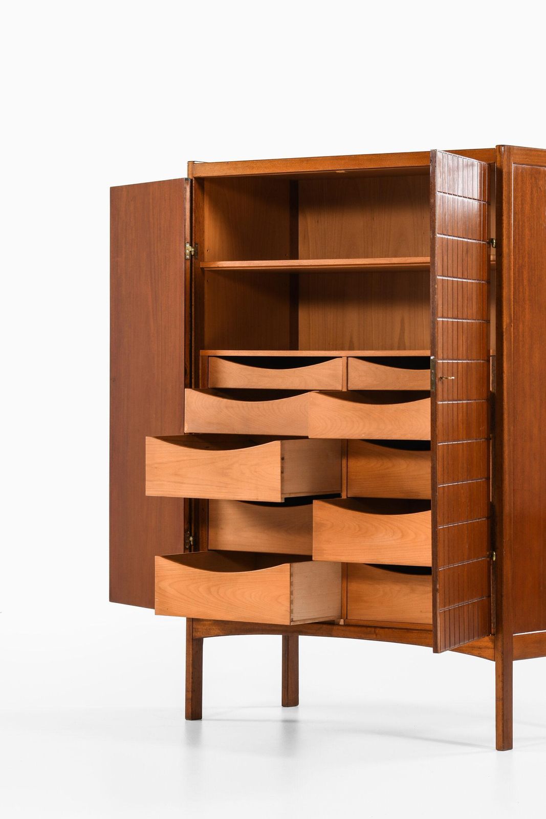 Carl Axel Acking Cabinet Produced By Nordiska Kompaniet In Sweden photo vintage