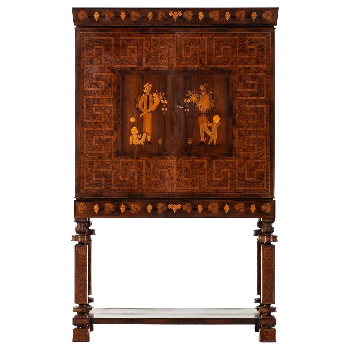 Gösta Thorell Cabinet / Apprentice Produced By Georg Nyman In Sweden