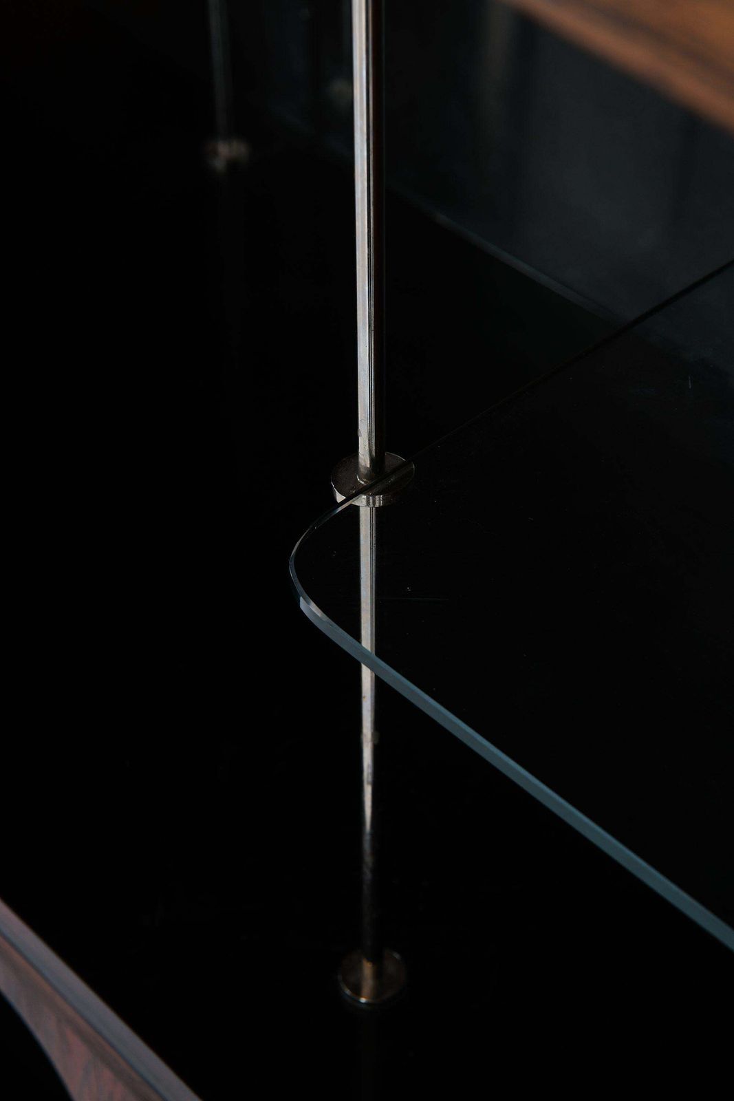 Bar Cabinet In Rosewood, Glass And Steel By Torbjørn Afdal, 1960's photo 12740.0
