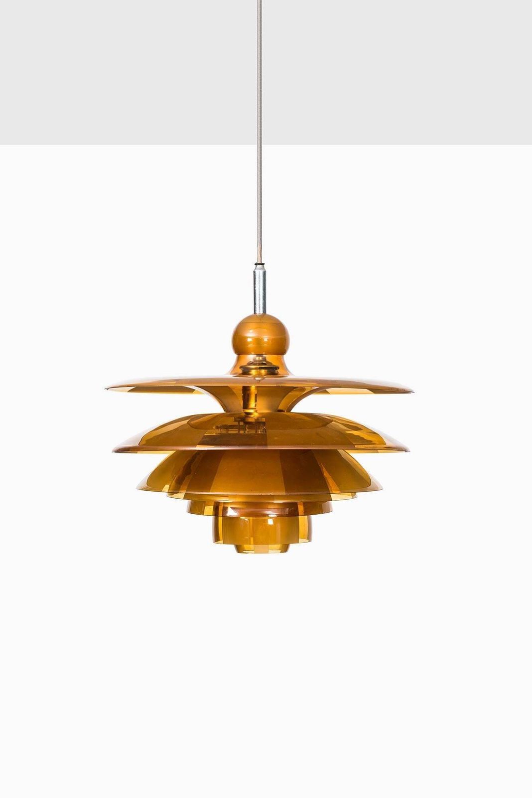 Poul Henningsen Ceiling Lamp Model Ph Septima 5 By Louis Poulsen In Denmark photo for sale