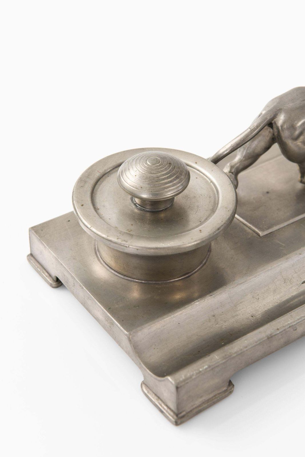 Nils Fougstedt Ink Stand Produced By Fabriksaktiebolaget Kronsilver In Sweden photo Home Decor