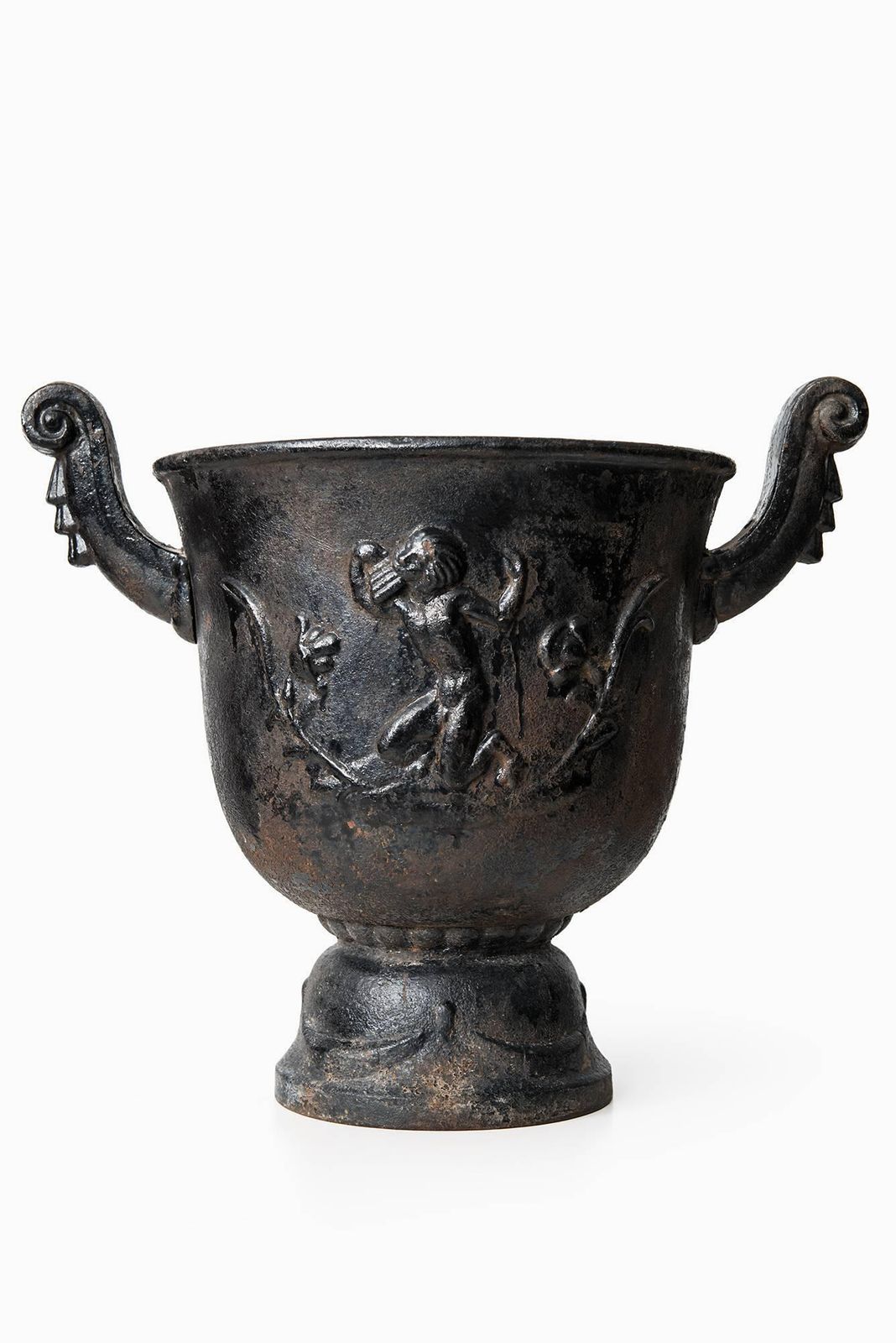 Ivar Johnsson Faun Urn / Planter By Näfveqvarns Bruk In Sweden photo furniture