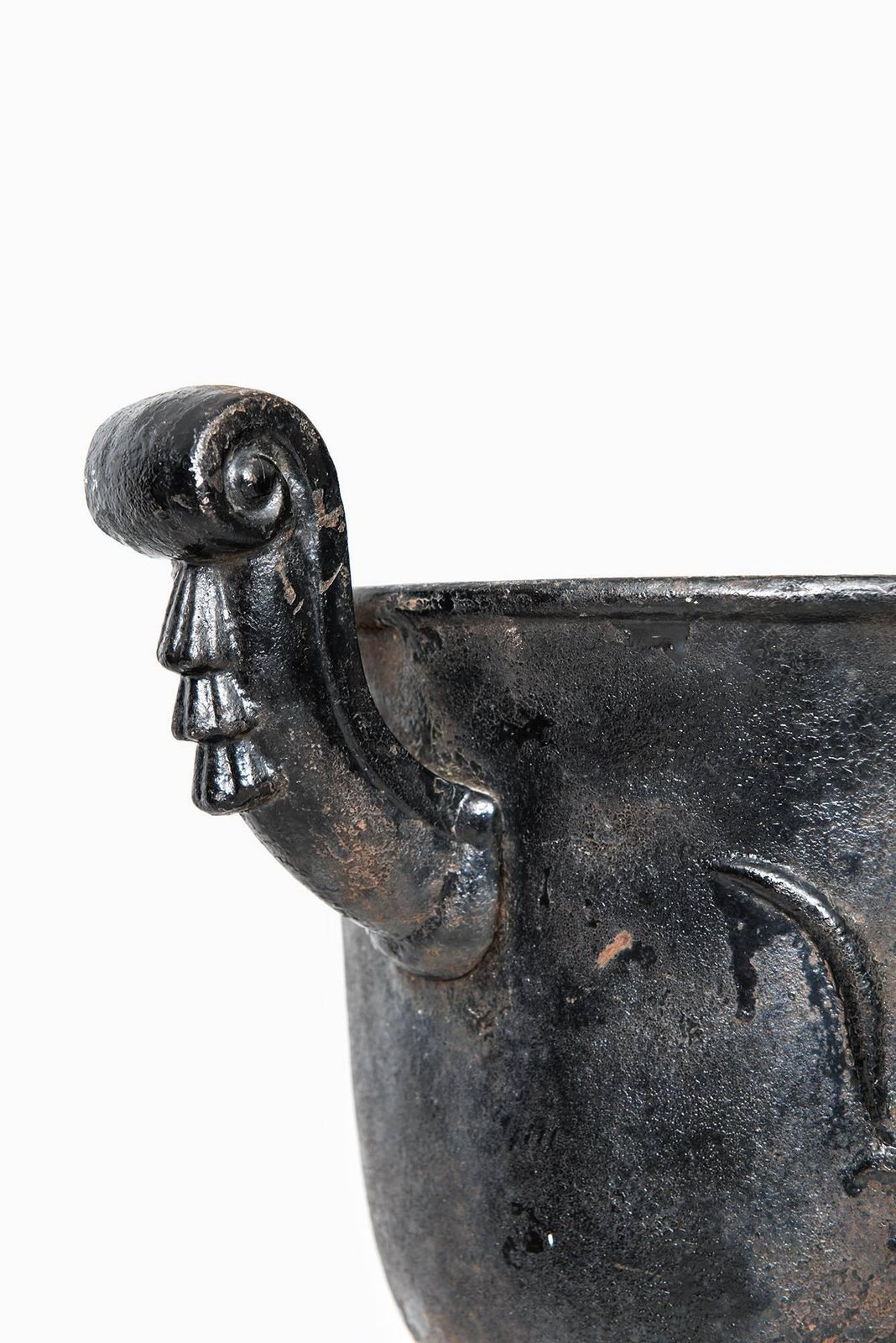 Ivar Johnsson Faun Urn / Planter By Näfveqvarns Bruk In Sweden photo Garden Decor