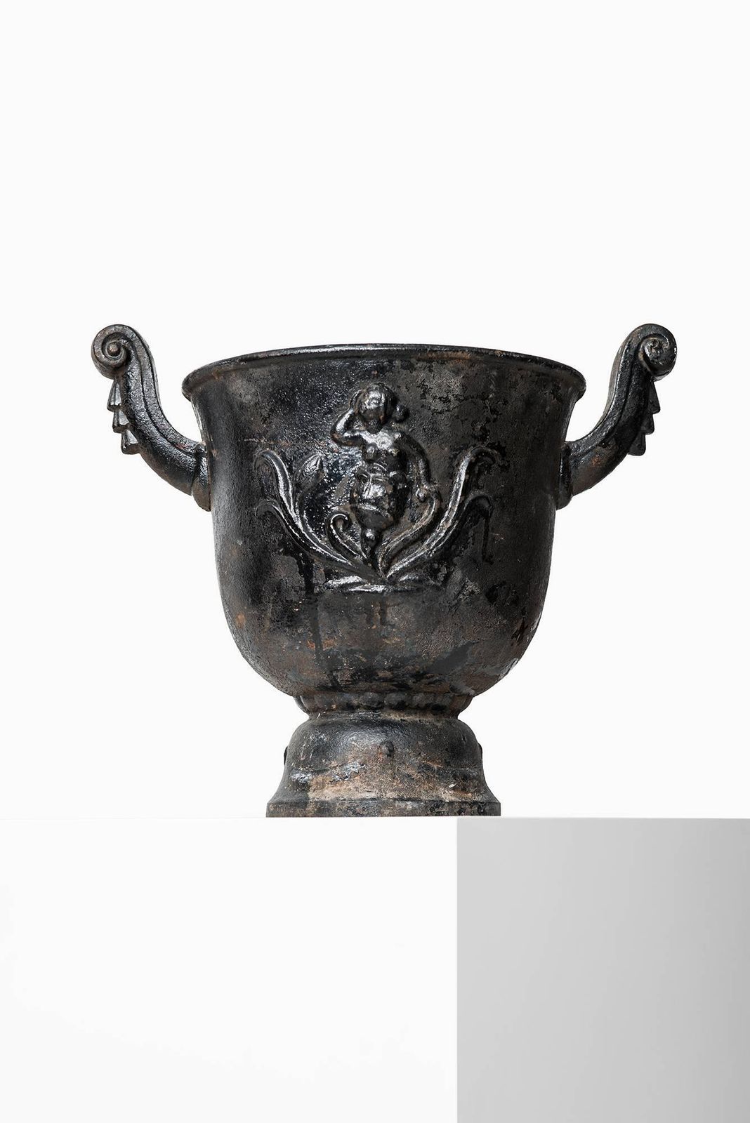 Ivar Johnsson Faun Urn / Planter By Näfveqvarns Bruk In Sweden photo buy