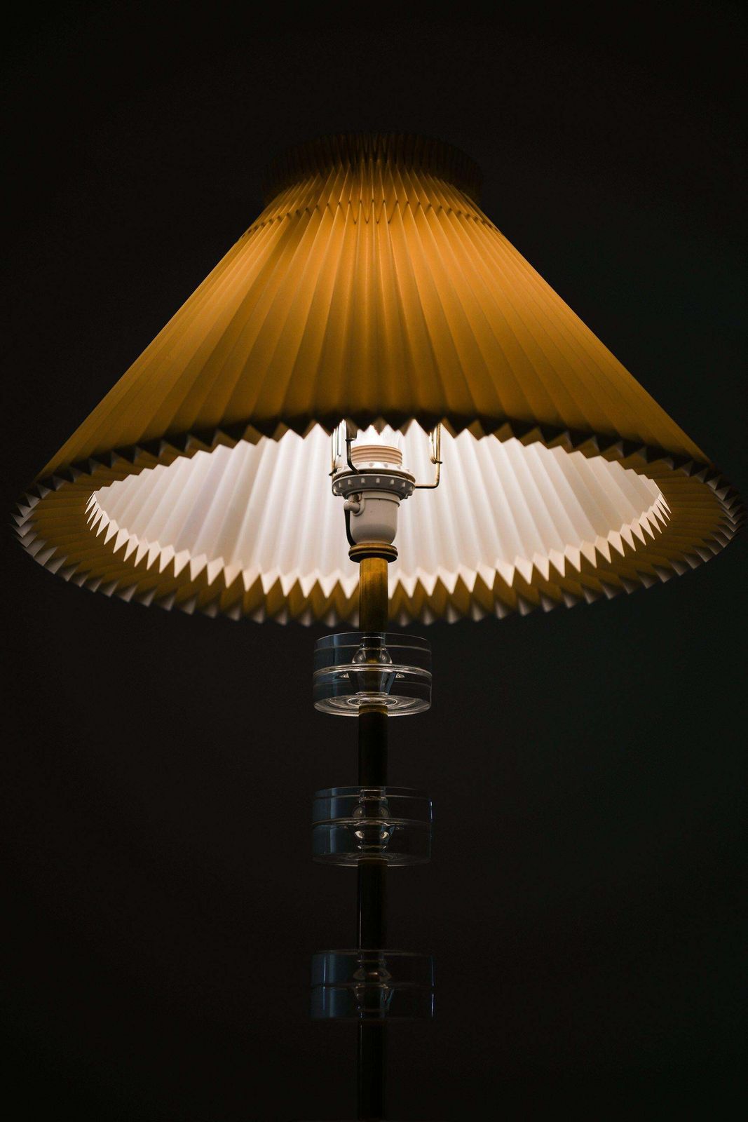 Table Lamp In Brass And Glass By Carl Fagerlund, 1960′S photo 2123.0