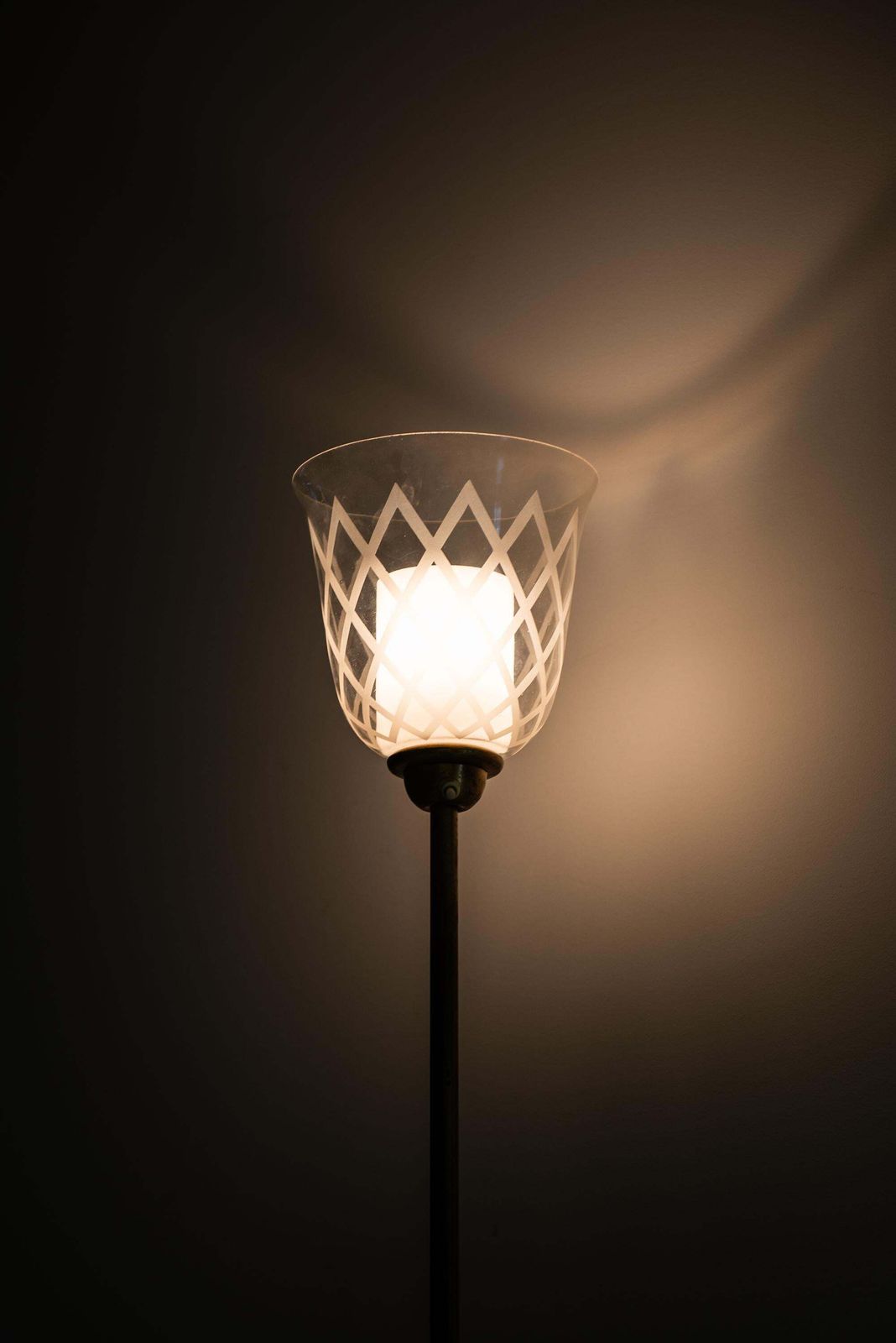 Bo Notini Floor Lamp Produced By Glössner & Co. In Sweden photo vinterior