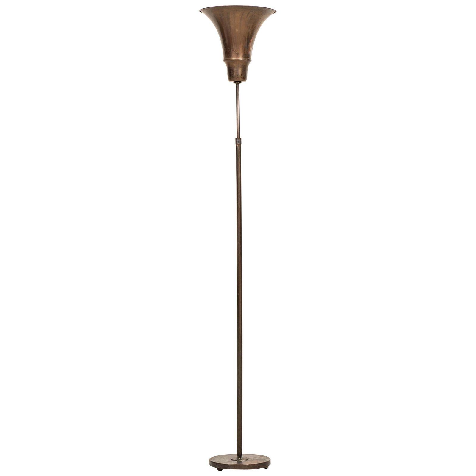 Floor Lamp / Uplight "The Bridge Lamp" Produced By Louis Poulsen In Denmark