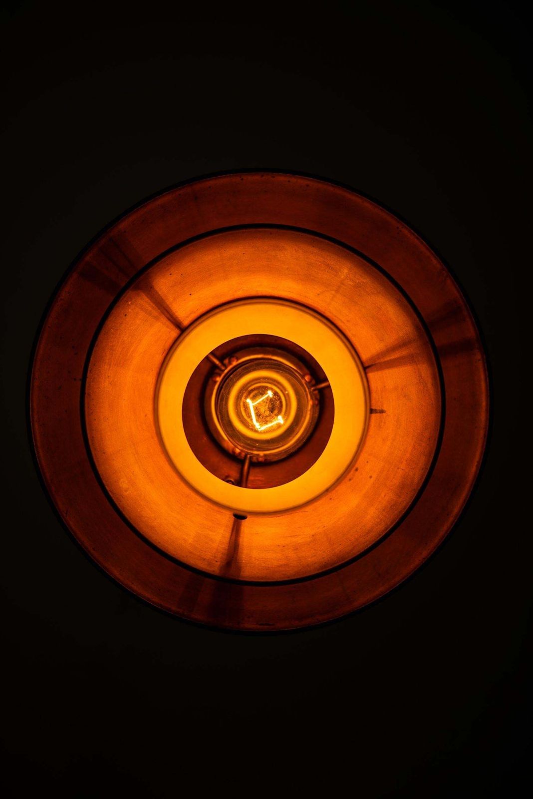 Poul Henningsen Ceiling Lamp Model Ph 3/3 Produced By Louis Poulsen In Denmark photo vintage