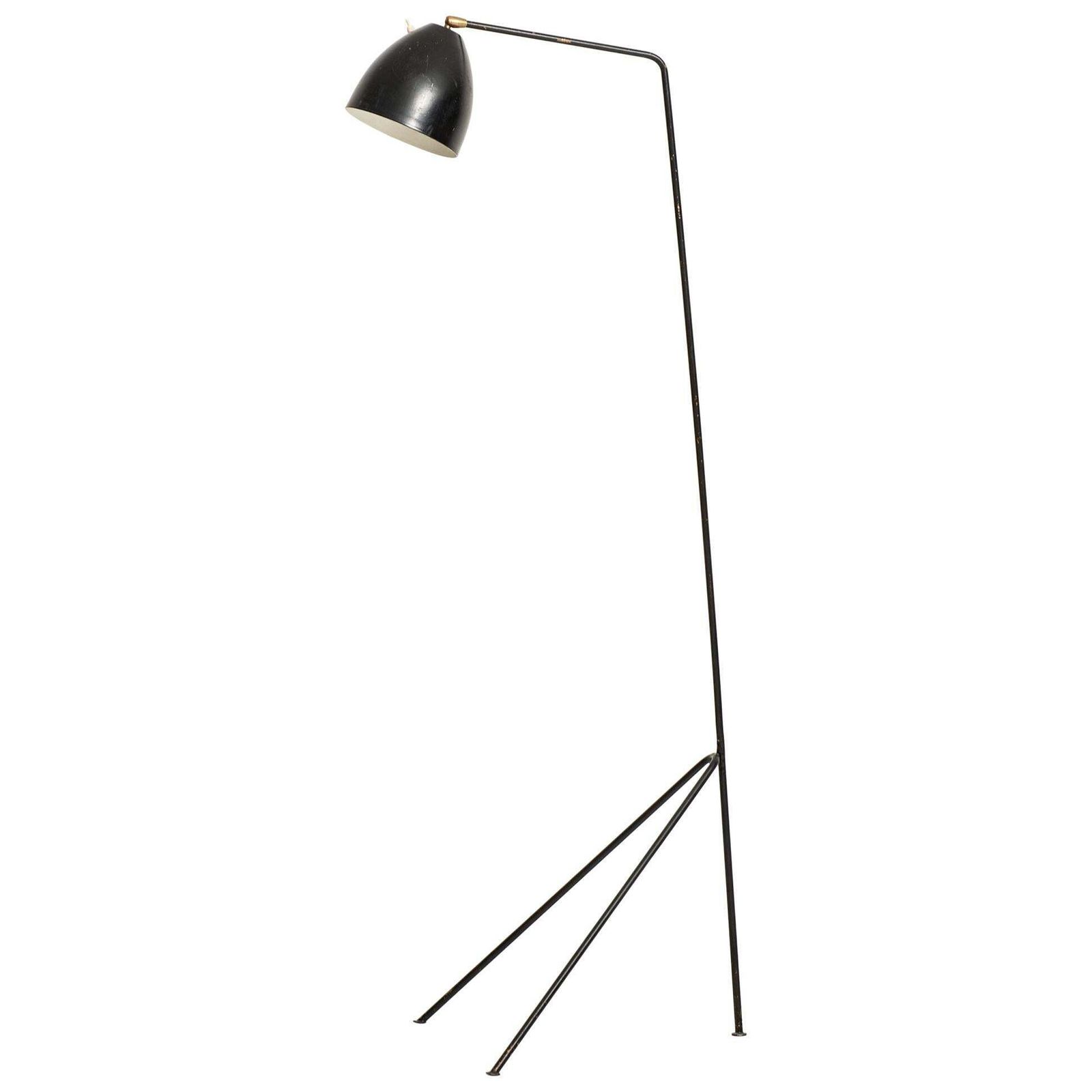 Floor Lamp In The Manner Of Greta Magnusson Grossman Produced In Sweden